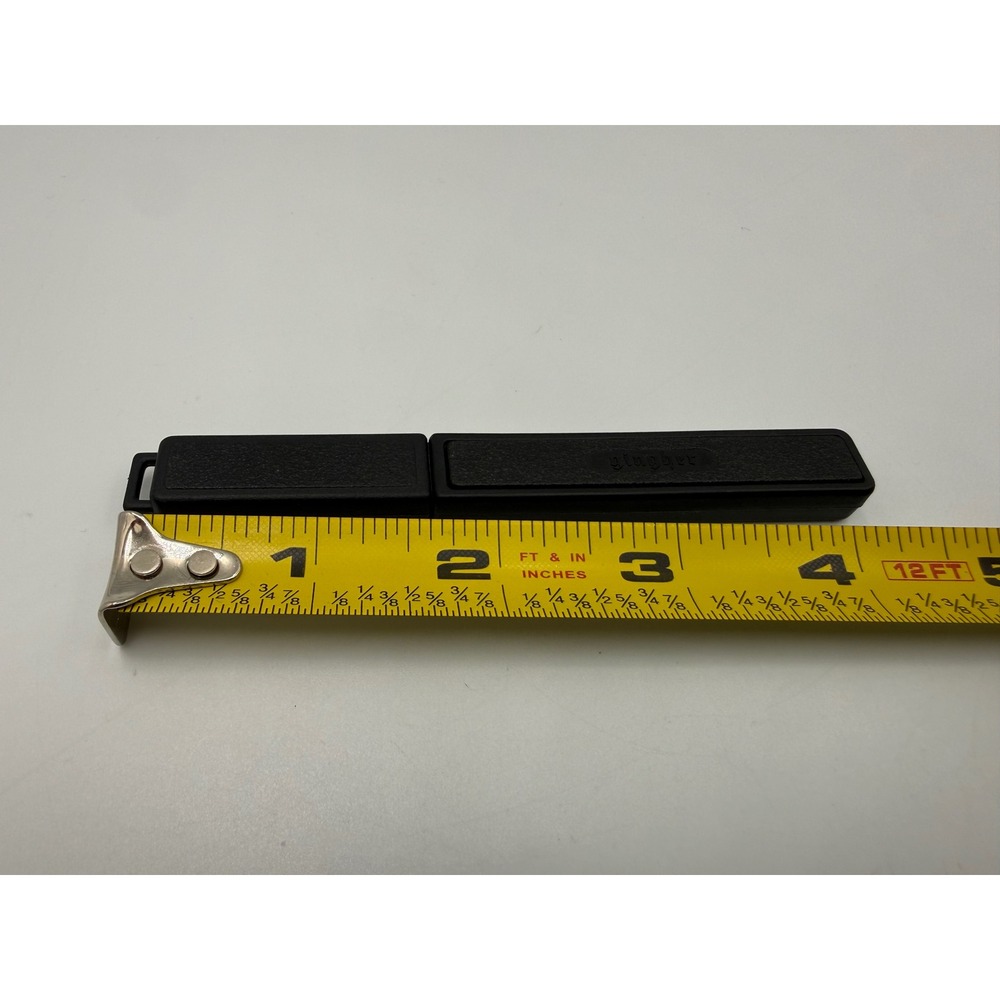 Gingher G-NS-4 Thread Snips Black Nylon Stainless Steel Made in Germany 4.5 Inch